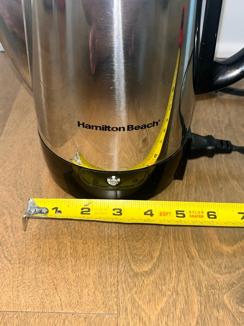 Hamilton Beach 40616 Electric 12 Cup Coffee Stainless Steel Percolator